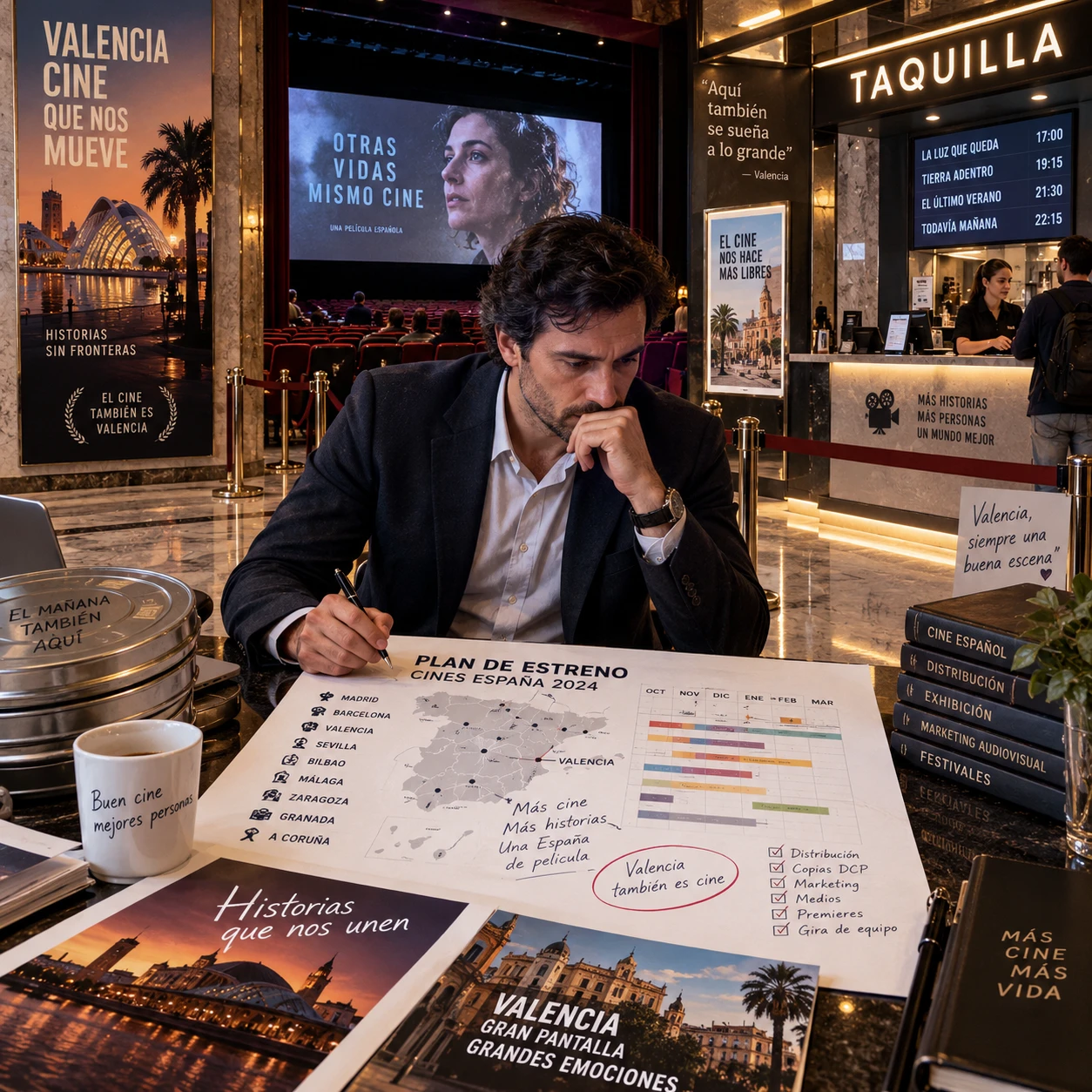 El impacto del IVA cultural en la distribución de películas en España